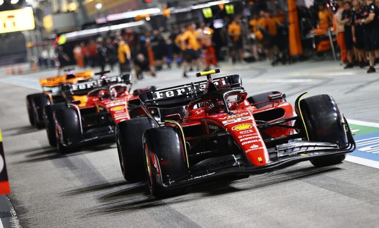 2023 F1 Singapore GP results