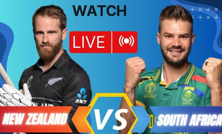 How To Watch New Zealand vs South Africa 2023 World Cup